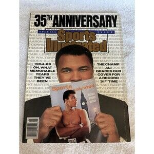 Sports Illustrated Magazine Nov 15 1989 Muhammad Ali 35th Anniversary Cover